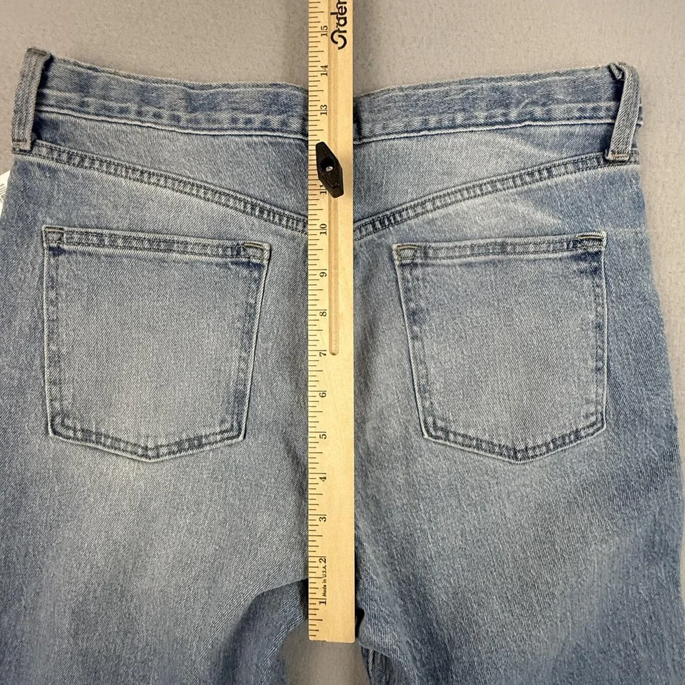Old Navy Jeans Boys 18 Blue Distressed Loose Built-In Flex Denim Adjustable Wais